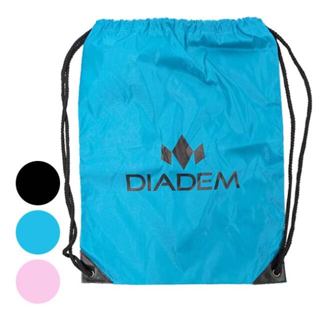 【10％OFFマジッククーポン対象】ダイアデム(DIADEM) ロゴ入り ドローストリングバッグ 巾着バッグ ランドリーバッグ ナップサック(25y11m)