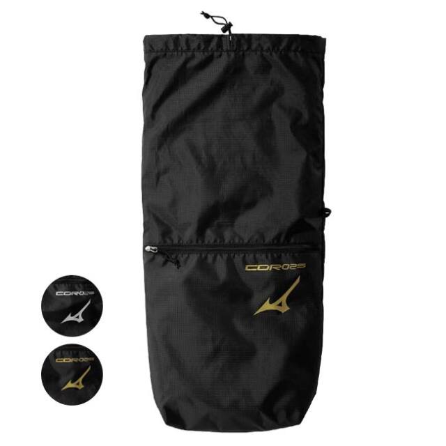 【２本収納】ミズノ(MIZUNO) 2026 ユニセックス ラケットバッグ2 COR02s 巾着タイプ 2本入れ ワンショルダー 63JDD003(26y6m)