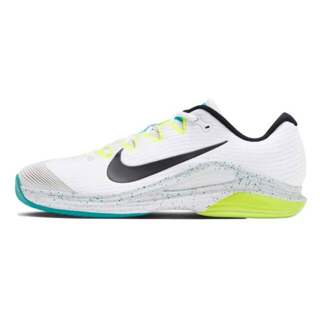 ナイキ(NIKE) 2026 HO メンズ Zoom Vapor 12 ズーム ヴェイパー 12 HC ハードコート用テニスシューズ FV5552-125 WH×BK×ボルト×エナジー(26y10m)