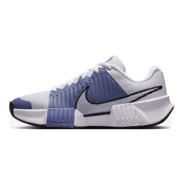 【9,000円以上で8％OFFクーポン】ナイキ(NIKE) 2025 HO レディース ZOOM GP チャレンジ プロ HC ハードコート用テニスシューズ FB3146-102 WH×ゴースト×Wインディゴ(25y10m)