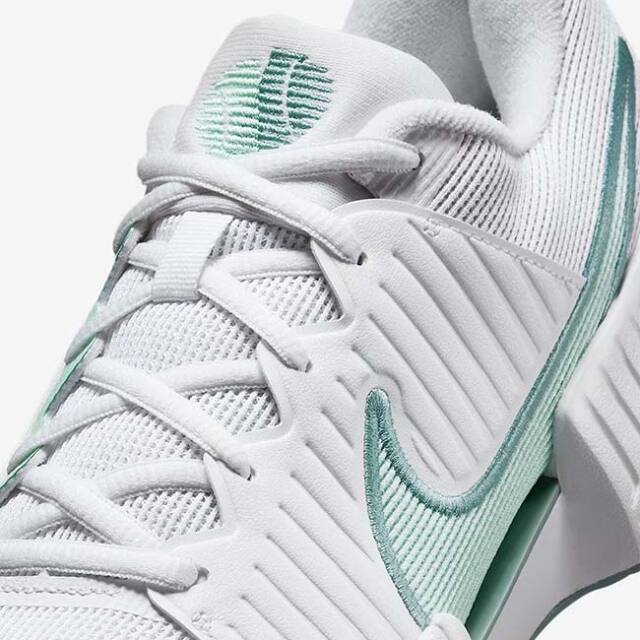 Nike RAFA テニスシューズ ホワイト/グリーン/パープル NIKE ナイキ メンズ テニスシューズ Nike Zoom Vapor Cage 4