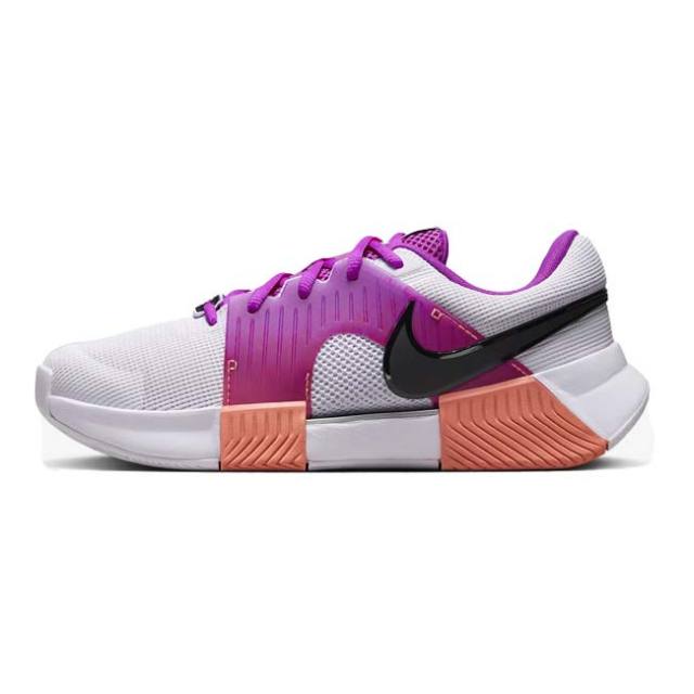 在庫処分特価】ナイキ(NIKE) 2024 FA レディース Zoom GP チャレンジ 1 HC プレミアム ハードコート用テニスシューズ FQ7263-500ベアリーグレープ×BK(24y8m)