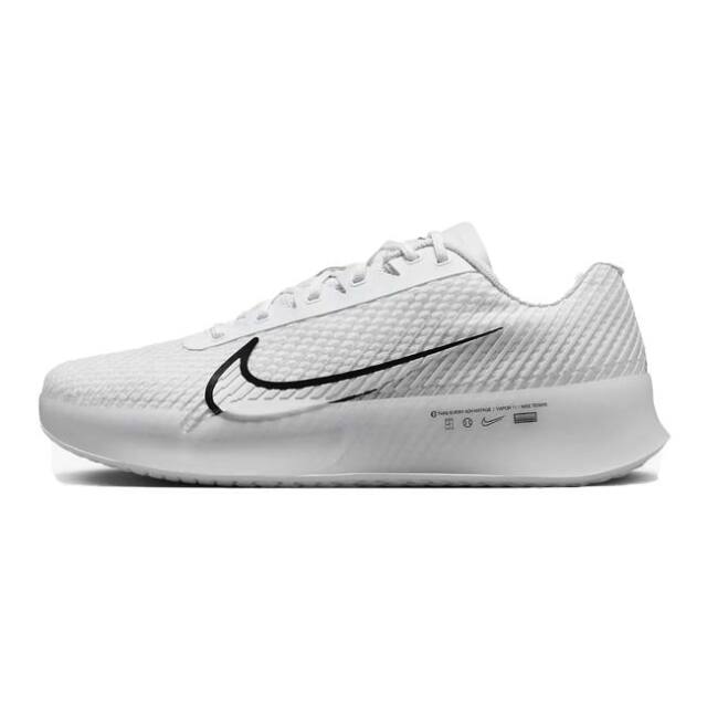 ラスト1足27.0cm大特価】ナイキ(NIKE)  メンズ ズーム ヴェイパー 11 HC ハードコート用テニスシューズ DR6966-101 ホワイト×ブラック×SWH(23y11m)
