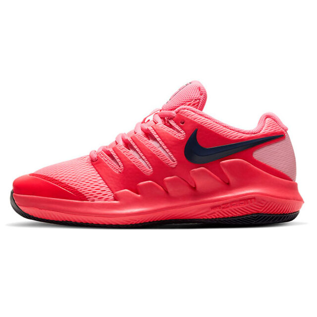 ナイキ Nike ジュニア ユニセックス ヴェイパー X Hc オールコート用 テニスシューズ Ar8851 604 レーザークリムゾン ブラックエンディドブルー 20y7m