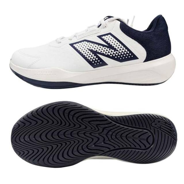 ニューバランス(new balance) 2026 FW メンズ 696 V6 H ハードコート用テニスシューズ M6969CV ホワイト×ブラック(26y7m)