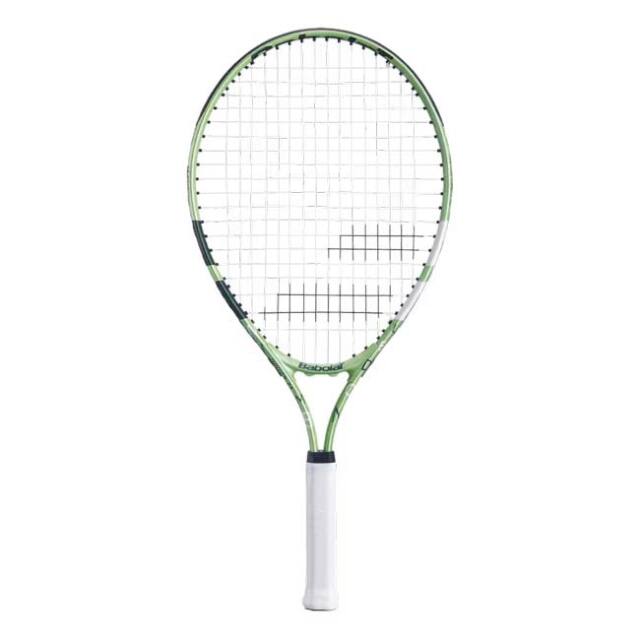 バボラ(Babolat) 2025 ジュニア 23 ウインブルドン (205g) 海外正規品 硬式テニスジュニアラケット 140528-100 ホワイト×グリーン(26y1m)[NC]