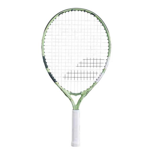 バボラ(Babolat) 2025 ジュニア 21 ウインブルドン (190g) 海外正規品 硬式テニスジュニアラケット 140527-100 ホワイト×グリーン(26y1m)[NC]