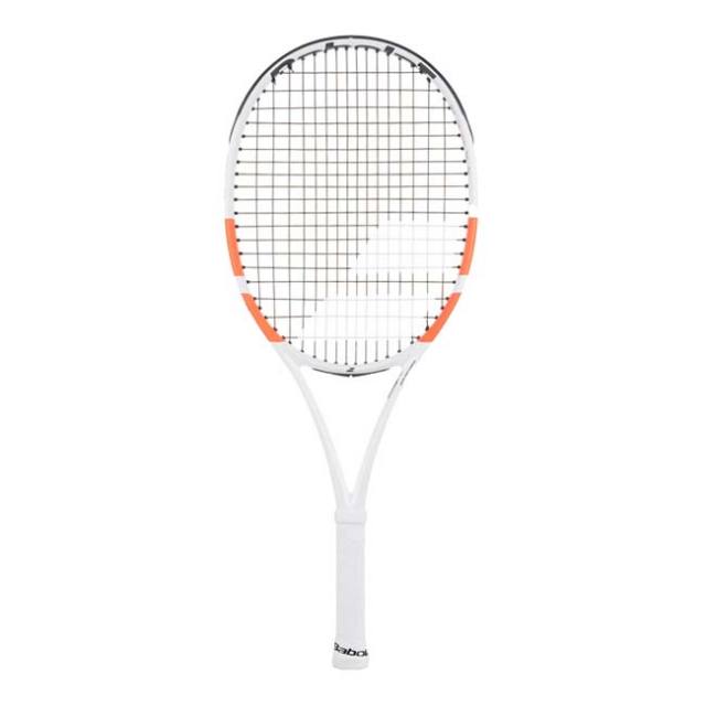 バボラ(Babolat) 2024 PURE STRIKE JR26 ピュアストライク ジュニア26 (250g) 海外正規品 硬式テニスジュニアラケット 140509-323 WH×レッド×BK(24y2m)[NC]