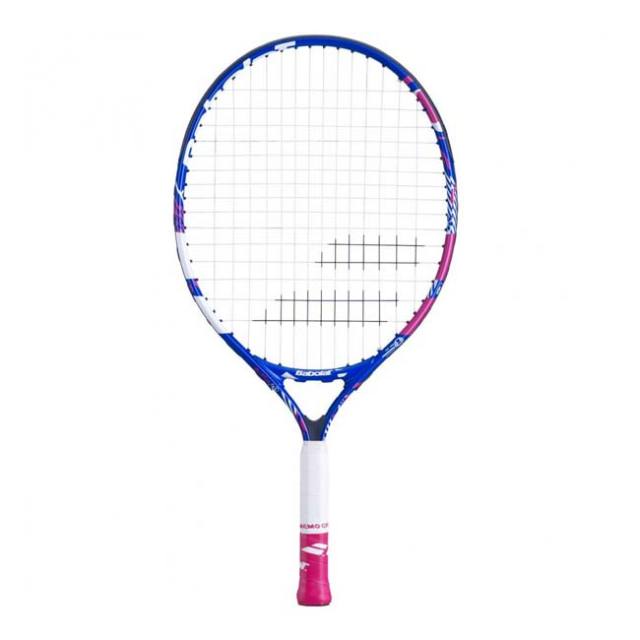 バボラ(Babolat) 2023 B-Fly 21 B-フライ 21 (180g) 海外正規品 硬式テニスジュニアラケット 140485-100／140491-100 ブルー×ピンク(23y4m)[NC]※ケース無し※