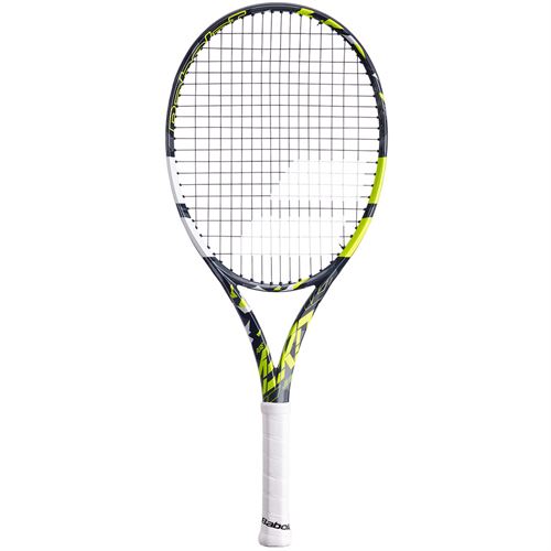 「グラファイト」バボラ(Babolat) 2023 ピュアアエロ ジュニア26 (250g) 海外正規品 硬式テニスジュニアラケット 140464-370 グレー×イエロー×WH(22y11m)[NC]