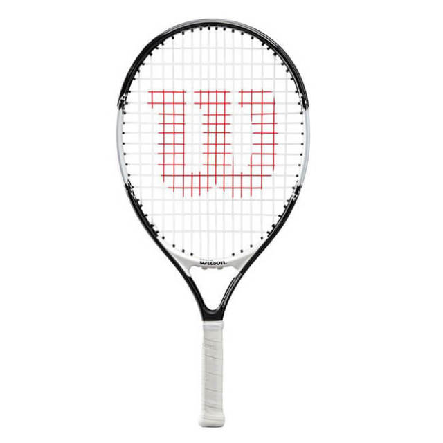 ウィルソン Wilson ロジャー フェデラー 21 1g 海外正規品 硬式ジュニアテニスラケット Wr ブラック ホワイト y2m Nc