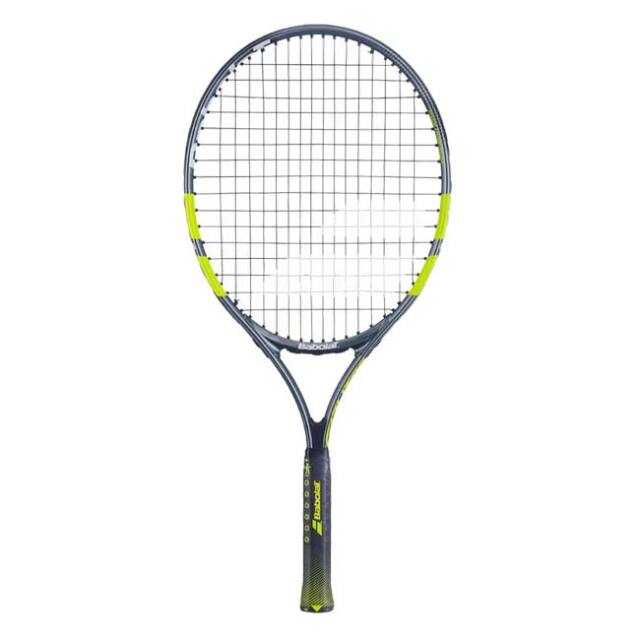ヘッド(HEAD) 2026 Carlitos カルリトス JR23 (200g) 海外正規品 硬式テニスジュニアラケット 140550-100 グレー×フルオイエロー(26y5m)[NC]