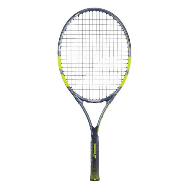 ヘッド(HEAD) 2026 Carlitos カルリトス JR25 (230g) 海外正規品 硬式テニスジュニアラケット 140551-100 グレー×フルオイエロー(26y5m)[NC]