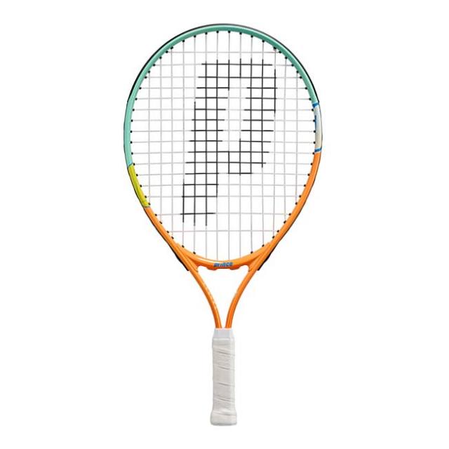 プリンス(Prince) 2025 COOL SHOT 21 クールショット21 (180g) 国内正規品 硬式テニスジュニアラケット 7TJ260-505 オレンジ×エメラルド(25y7m)[AC]