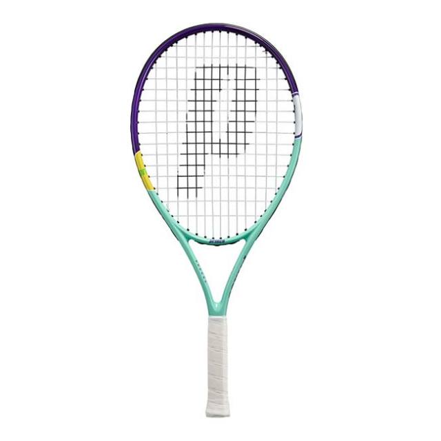 プリンス(Prince) 2025 COOL SHOT 25 クールショット25 (240g) 国内正規品 硬式テニスジュニアラケット 7TJ258-505 エメラルド×パープル(25y7m)[AC]