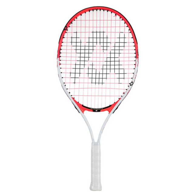 フォルクル(Volkl) 2022 REVOLUTION 23 レボリューション23 (195g) 海外正規品 硬式テニスジュニアラケット V10J23.000-ホワイト×レッド(22y3m)[AC]