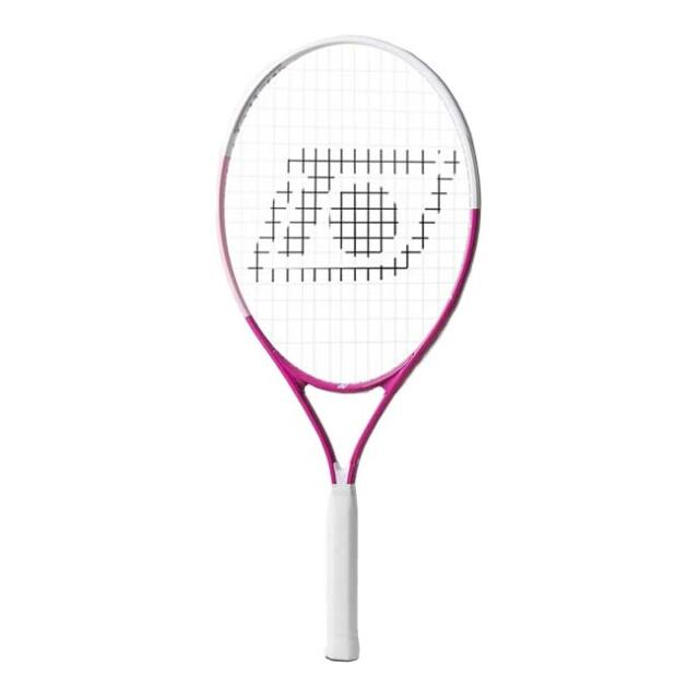 トップスピン(TOPSPIN) キッズ テニスラケット GIRL 25インチ ステージ1 (220g) 海外正規品 硬式テニスジュニアラケット TOKRGS1 ピンク(25y10m)[NC]
