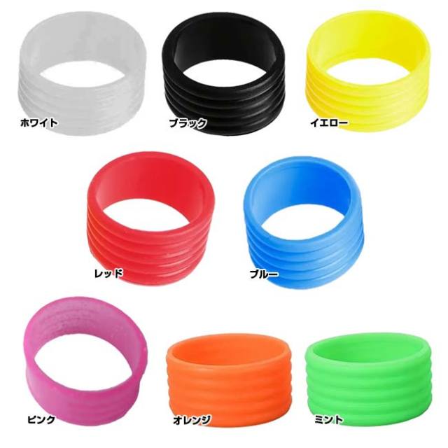 グリップテープの剥がれ防止・MYラケットの目印」 グリップバンド