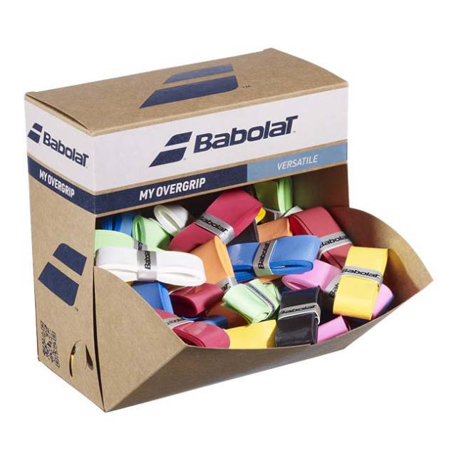 【70本入り】バボラ(Babolat) My Overgrip X70 マイオーバーグリップ 70個入り オーバーグリップテープ 656012-134 アソート(25y8m)