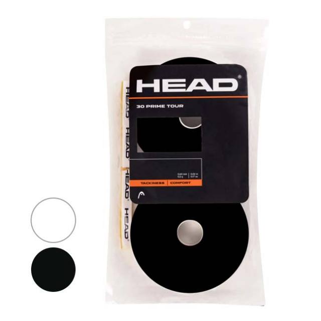 「30本入り」「セミドライタイプ」ヘッド(HEAD) Prime Tour 30 プライムツアー30 オーバーグリップテープ 285641(24y8m)