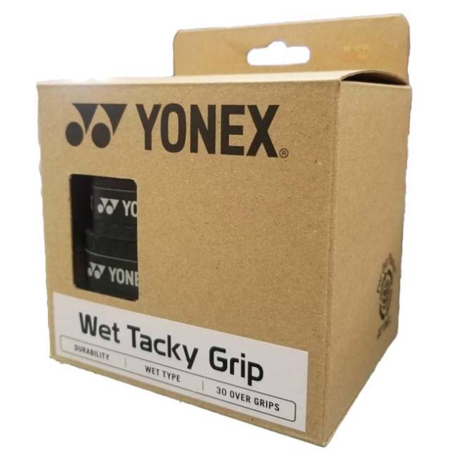 YONEX（ヨネックス）グリップテープ (ウェット) 30本 入り（白） YONEX（ヨネックス）グリップテープ (ウェット) 30本 入り（白）