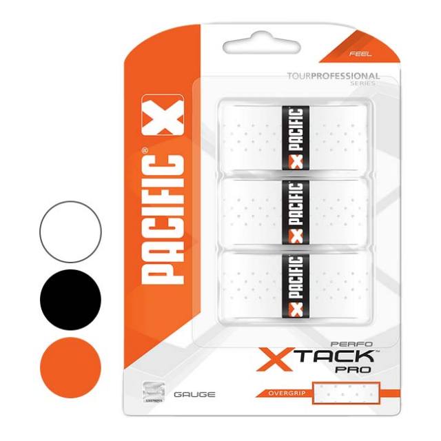 【3本入り】パシフィック(Pacific) X TACK PRO Perfo エックスタックプロ パフォーアンス 0.55mm オーバーグリップ 国内正規代理店商品 PC-3580.00(25y4m)