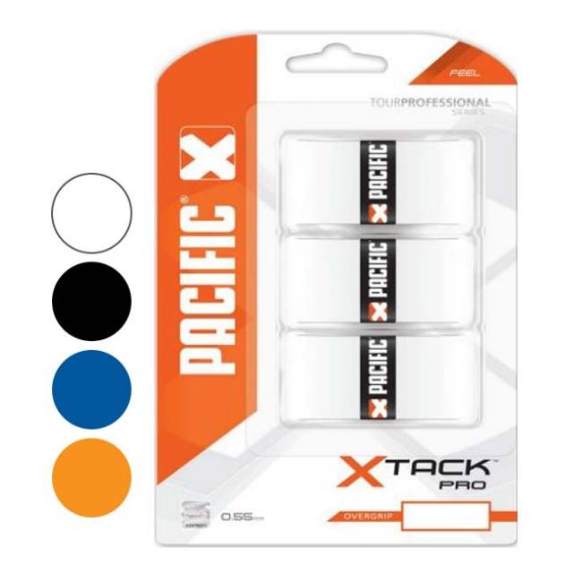 【3本入り】パシフィック(Pacific) X Tack Pro エックスタックプロ オーバーグリップ 0.55mm オーバーグリップテープ 国内正規代理店商品 PC-3575.00(25y4m)