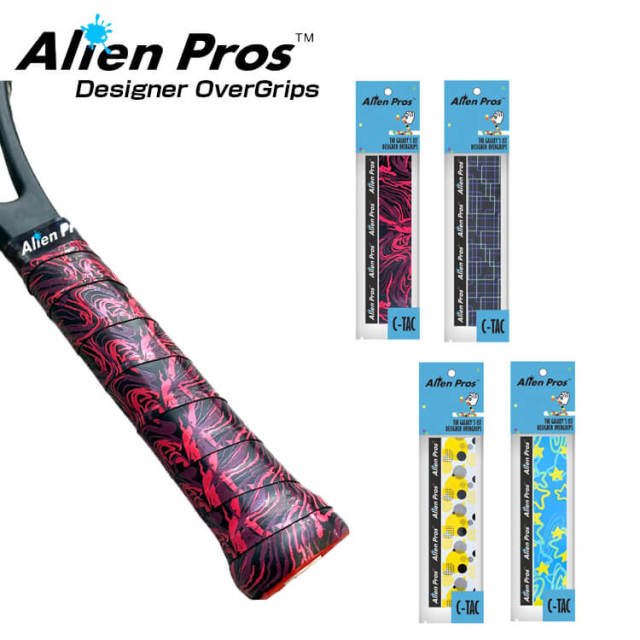 ウェット1本入]Alien Pros(エイリアン プロス) デザイナー テニス