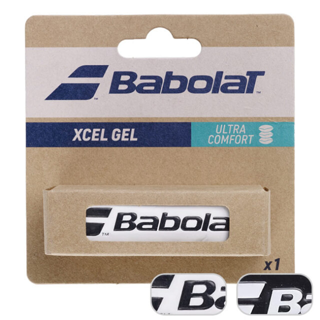 「1本入り」バボラ(Babolat) XCEL GEL エクセル ジェル リプレイスメントグリップ 670058(21y8m)