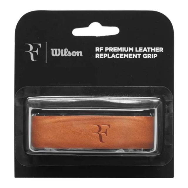 「ロジャー・フェデラー」ウィルソン(Wilson) 2024 RF PREMIUM LEATHER プレミアム レザー PREMIUM WR8444301001ブラウン(24y8m)