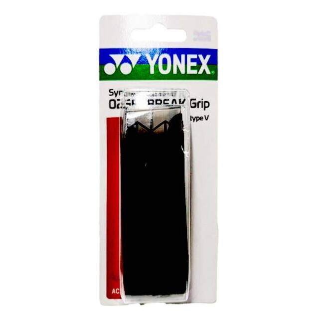 「ロング対応」「ソフトテニス用」ヨネックス(YONEX) シンセティックレザー 02GEOBREAK Vタイプ用 リプレイスメントグリップテープ AC214V-007ブラック(24y7m)