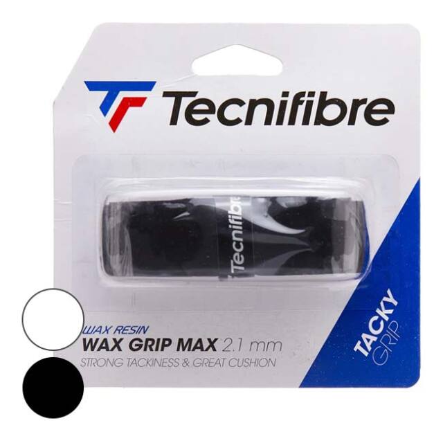 テクニファイバー(Tecnifibre) Wax Grip Max ワックスグリップマックス 2.1mm リプレイスメントグリップテープ 51ATPWAM(26y1m)