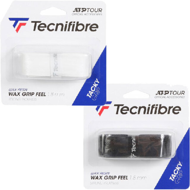 [1回分]テクニファイバー(Tecnifibre) ATP TOUR WAX GRIP FEEL ワックスグリップフィール 1.8mm リプレイスメントグリップ 51ATPWAF(20y8m)