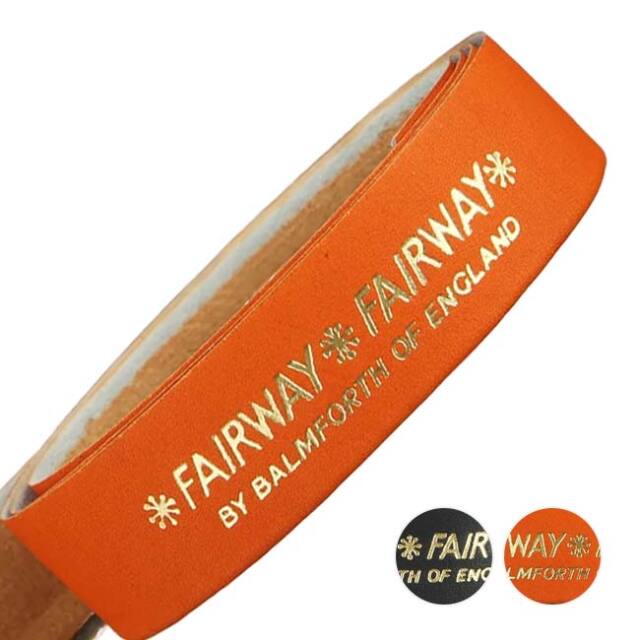 イギリス製レザー」フェアウェイ(Fairway) レザーグリップ ダブル
