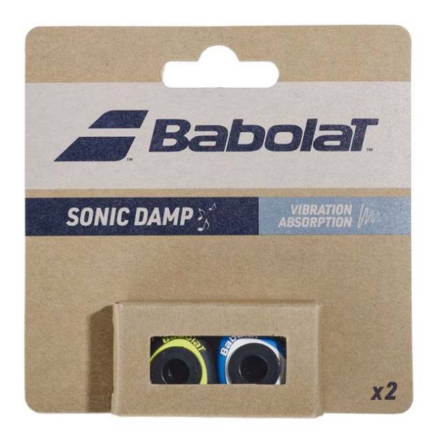 バボラ(Babolat) Sonic Damp ソニックダンプ 振動止め 2個セット 700131-175 ブルー×イエロー(25y8m)