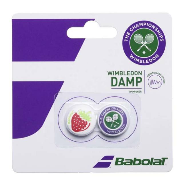 バボラ(Babolat) Wimbledon Dampner ウインブルドン 振動止め 2個セット 700122-100(24y7m)