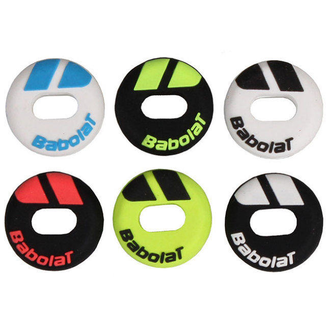 6個入り」バボラ(Babolat) カスタムダンプ 振動止め 丸型