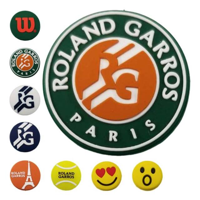 ウィルソン(Wilson) ROLAND GARROS ローランギャロス 全仏オープン ダンプナー 振動止め バラ1個 (24y3m)