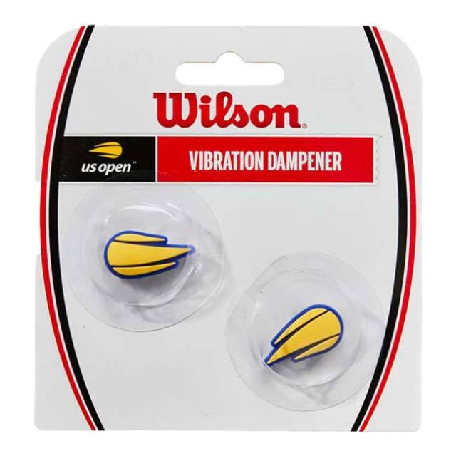 在庫処分特価】ウィルソン(Wilson) 2022 US OPEN FLAME DAMPENER 振動止め 同柄同色2個セット WR8405501001(22y8m)