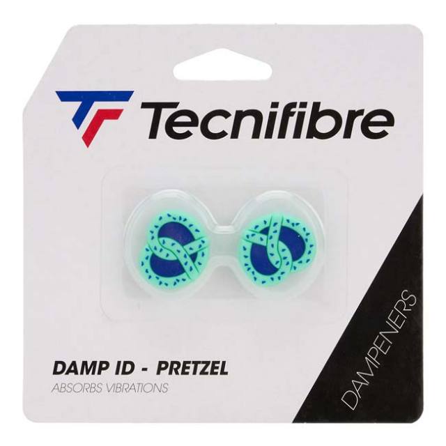 【9,000円以上で8％OFFクーポン】テクニファイバー(Tecnifibre) T-FIGHT ID PRETZEL DAMP ティーファイト ID プレッツェル ダンプ 振動止め 2個組 53PRETZDAM ミント(25y10m)