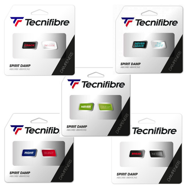 【9,000円以上で8％OFFクーポン】「2個入り」テクニファイバー(Tecnifibre) SPIRIT DAMP スピリット ダンプ 振動止め 53SPIRIT02(21y8m)
