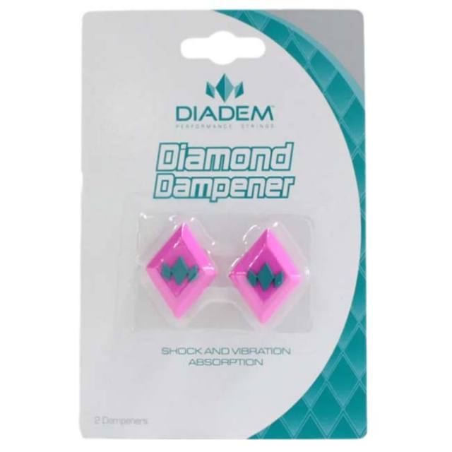 ダイアデム　DIADEM テニス振動止め　Diamond Dampener 2個 ダイアデム(DIADEM) DAMPENER 振動止め ダイヤモンドダンプナー 同色同