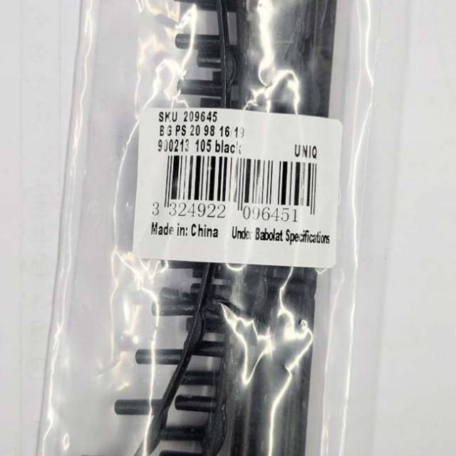 カ*ソ様 プロストック バボラ ピュアストライク コントロール 交換グロメット付 グロメット】バボラ(Babolat) BG 2024 PURE STRIKE ピュア ストライク