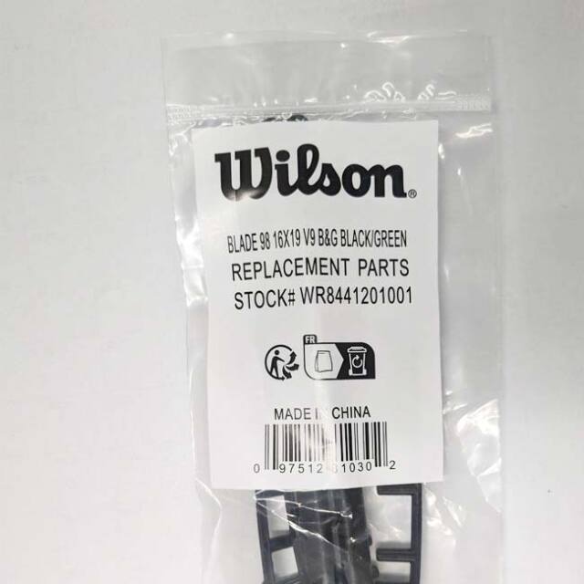 グロメット」ウィルソン(Wilson) 2024 BLADE ブレード98 16×19 V9 B＆G