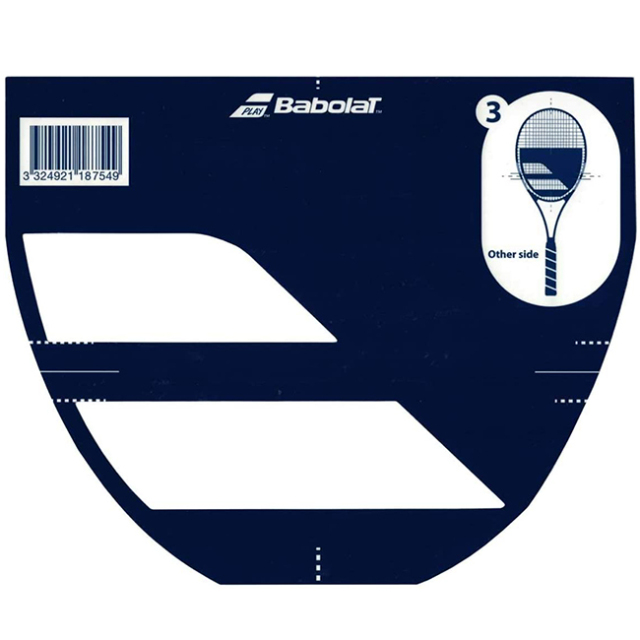 バボラ(Babolat) ステンシルマーク テニス用 メーカーロゴ ステンシル用型