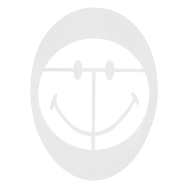 プリンス(Prince) PRINCE×SMILEY スマイリー ステンシルマーク テニス用 メーカーロゴ ステンシル用型 7H818001 ホワイト(26y3m)