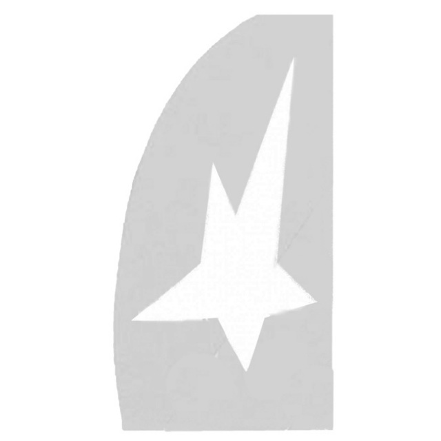 ポリスター(PolyStar) ステンシルマーク テニス用 メーカーロゴ ステンシル用型 (21y6m)