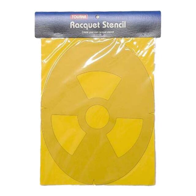 【お遊びステンシルマーク】トーナ(Tourna) STENCIL フルラケットストリング用ステンシル ステンシルマーク 1枚入り NUKE-S ニュークリア(25y6m)