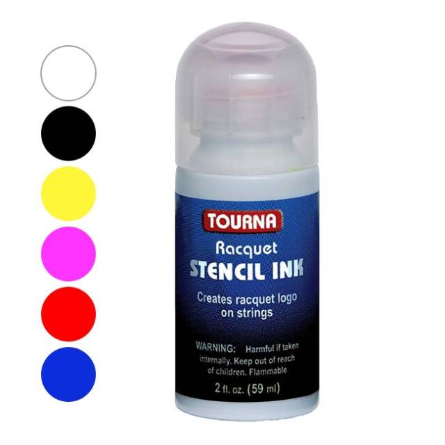 トーナ(Tourna) ラケット用 ロゴ ステンシルインク 59ml アプリケーターボトル入り RSI(25y6m)