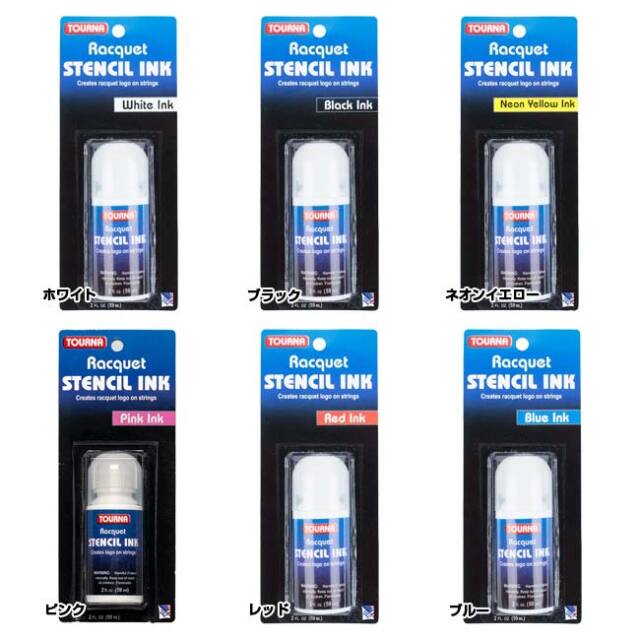▶︎ネイルパーツ/スイングボトル/P-33 トーナ(Tourna) ラケット用 ロゴ ステンシルインク 59ml